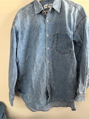 Denim Forum The '80s Comfy Denim Shirt